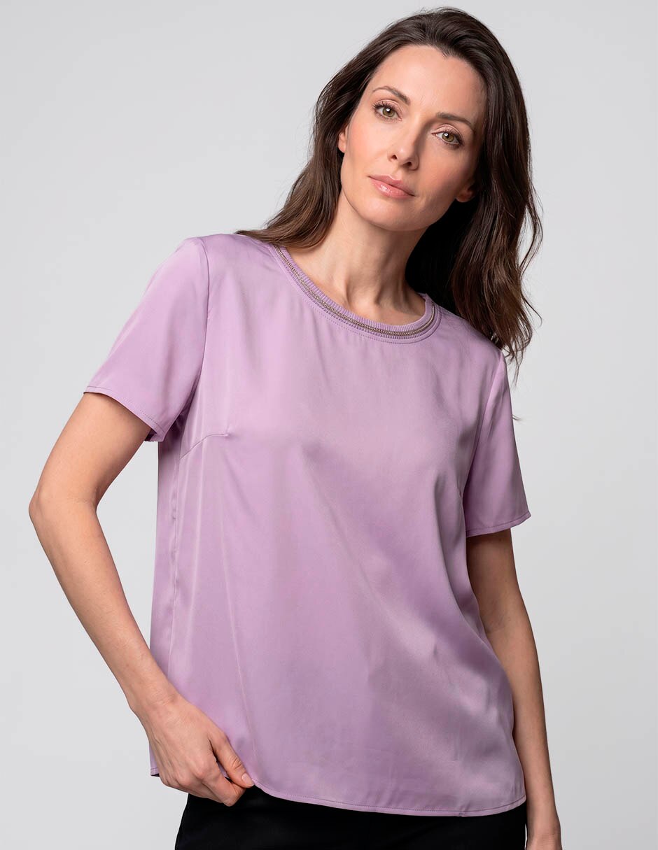 Blusa manga corta para mujer Blusa manga corta para mujer