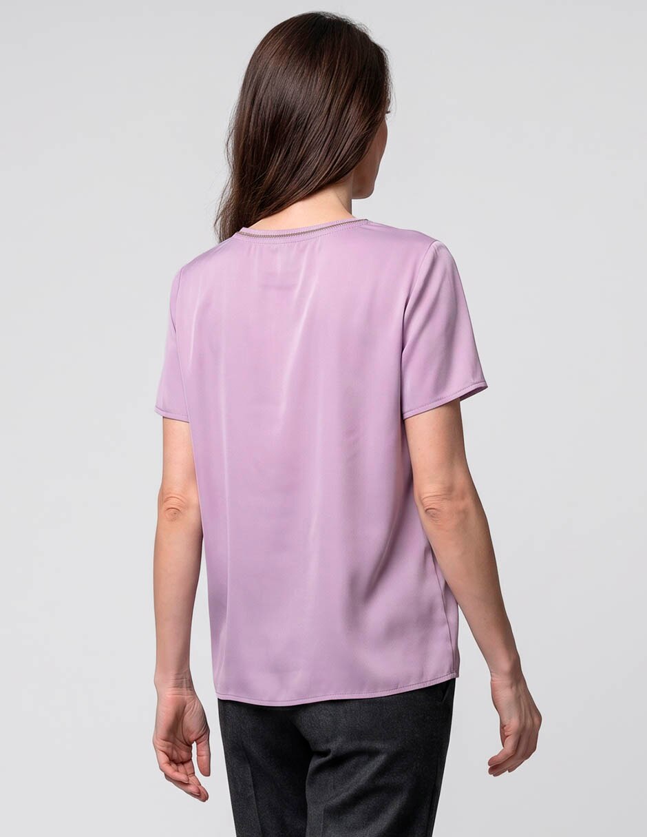 Blusa manga corta para mujer 2