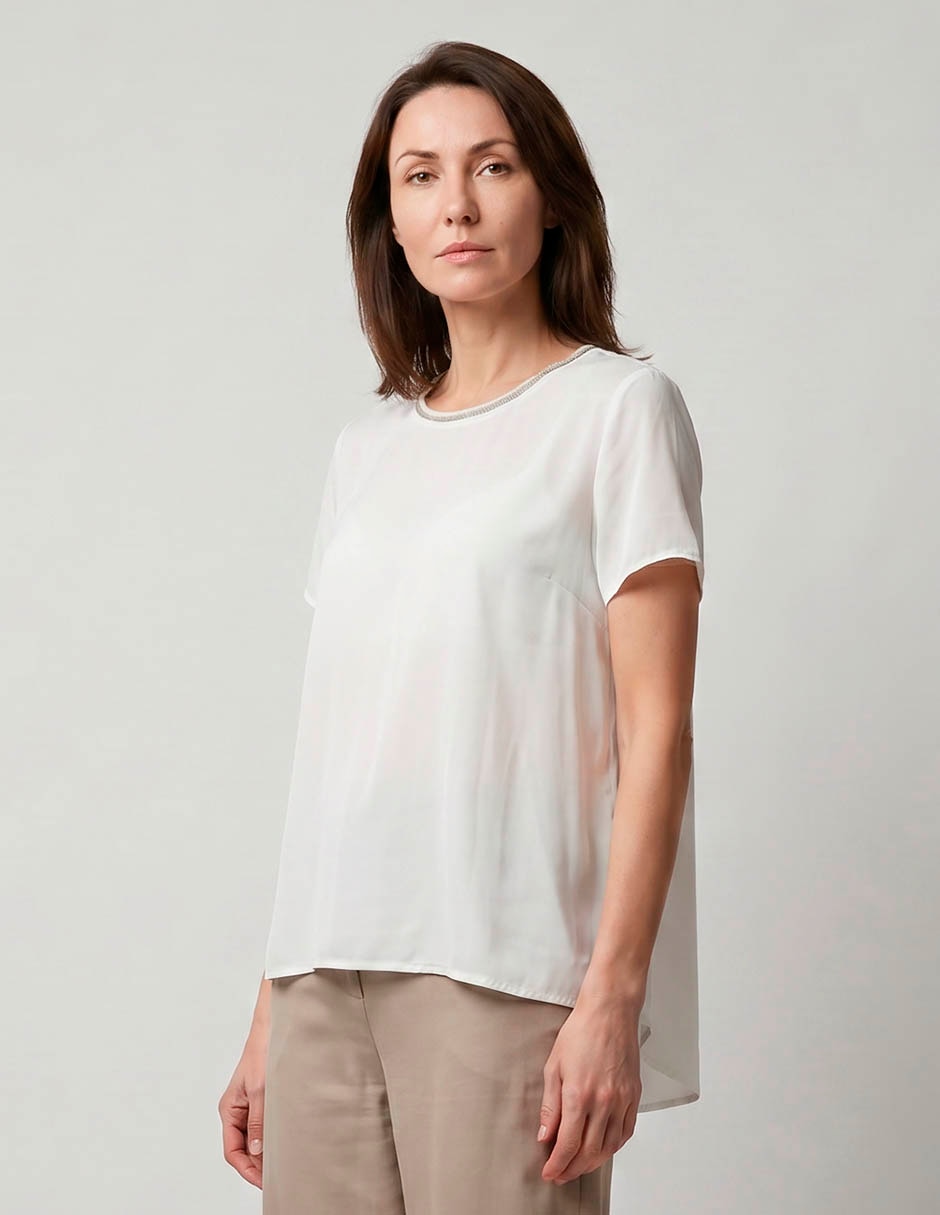 Blusa manga corta para mujer Blusa manga corta para mujer