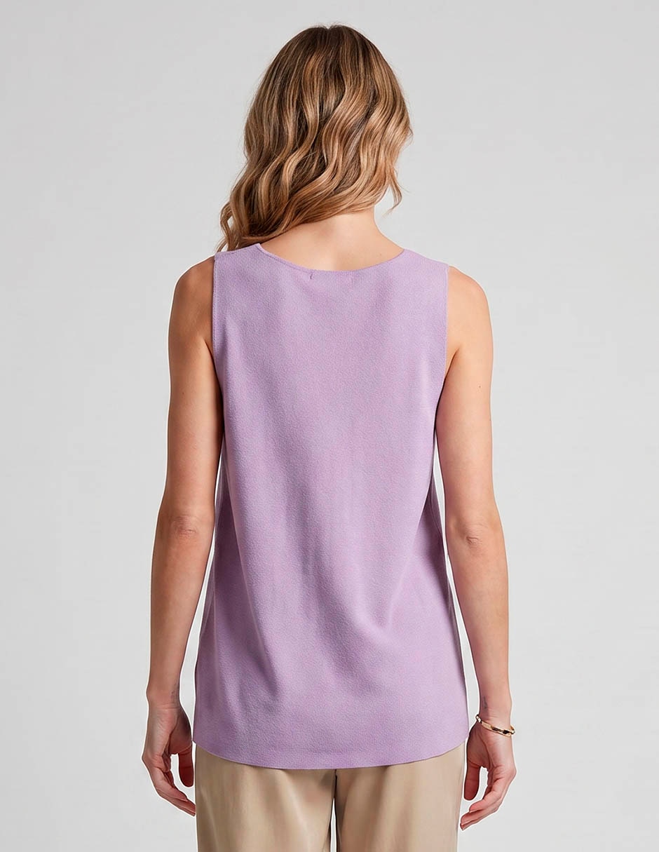 Blusa sin manga para mujer 2