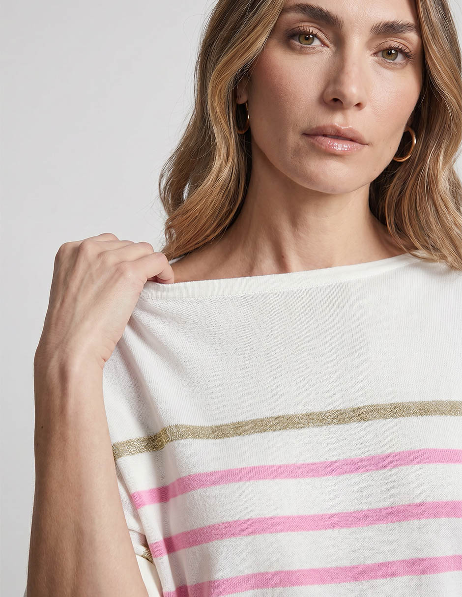 Blusa lieb manga al codo para mujer