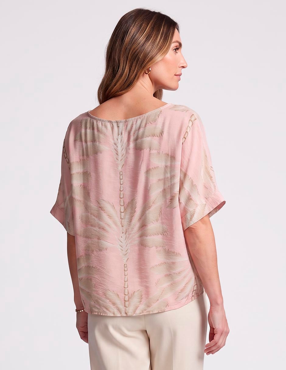 Blusa manga corta para mujer 2