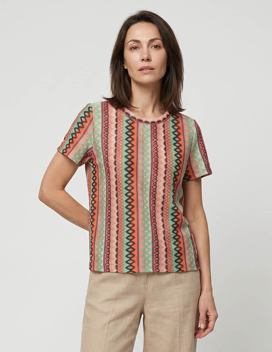 Blusa manga corta para mujer Blusa manga corta para mujer