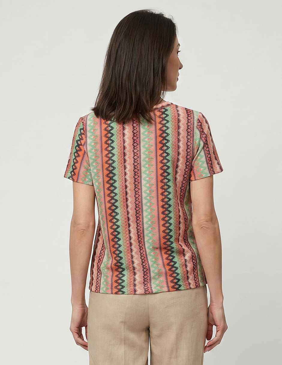 Blusa manga corta para mujer 2