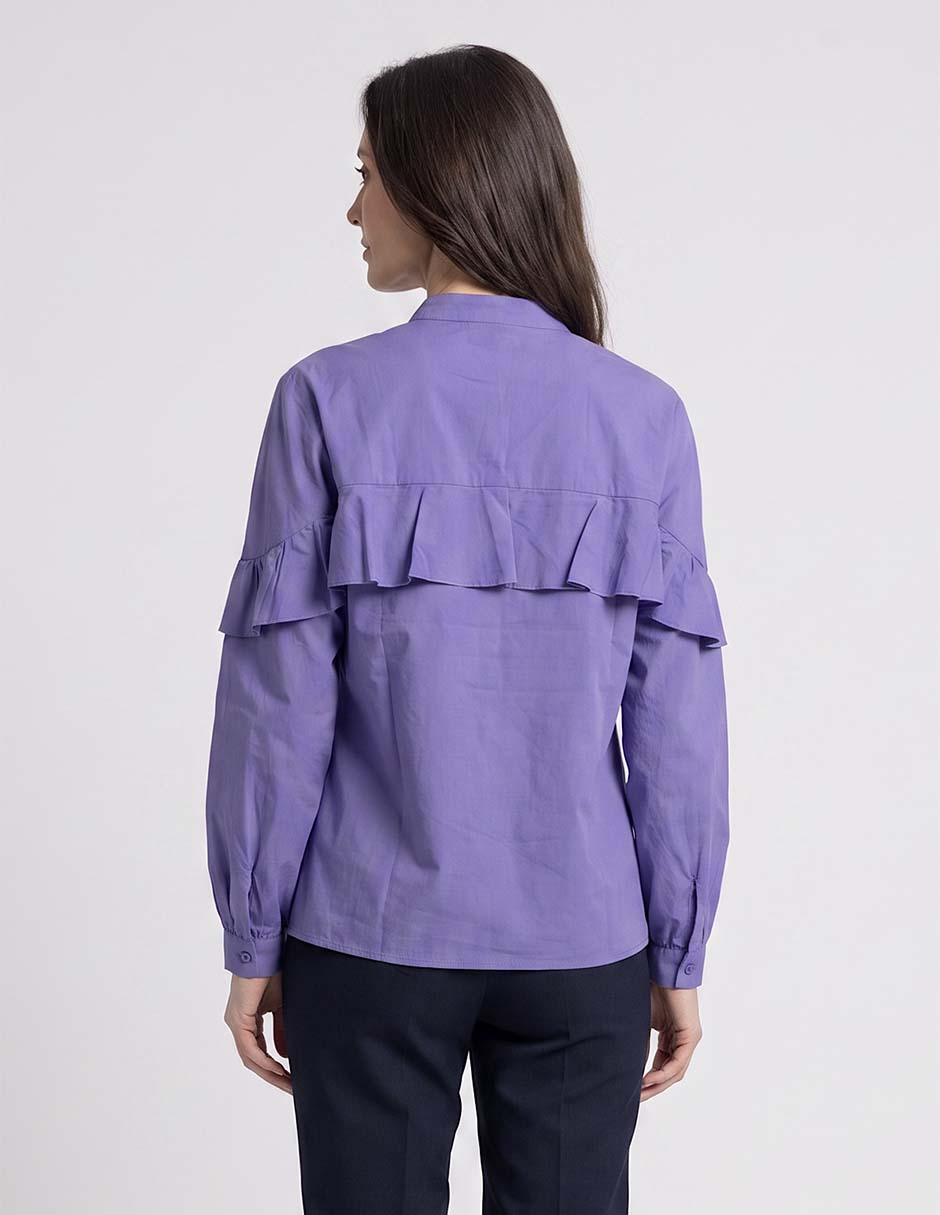 Blusa manga larga para mujer 2