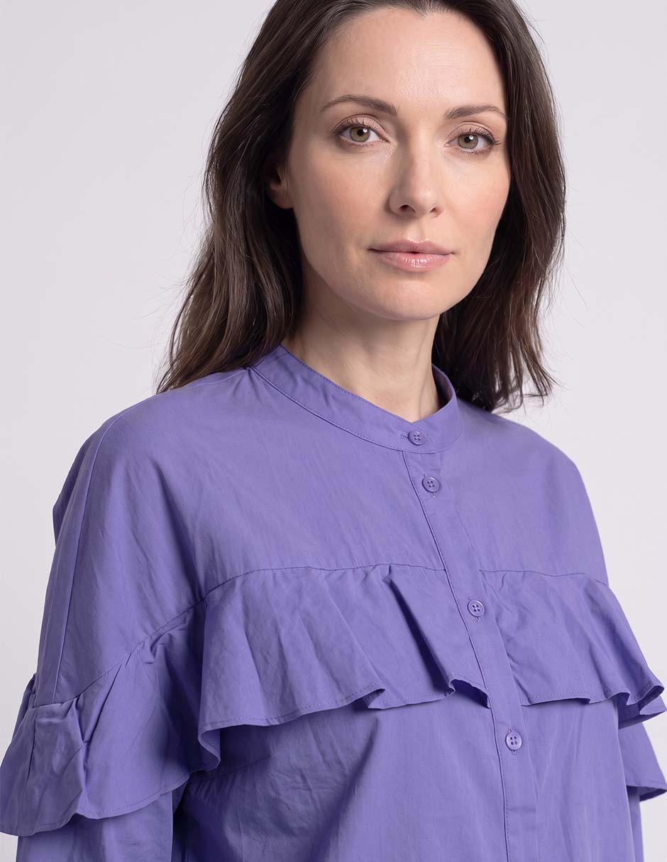 Blusa manga larga para mujer 4