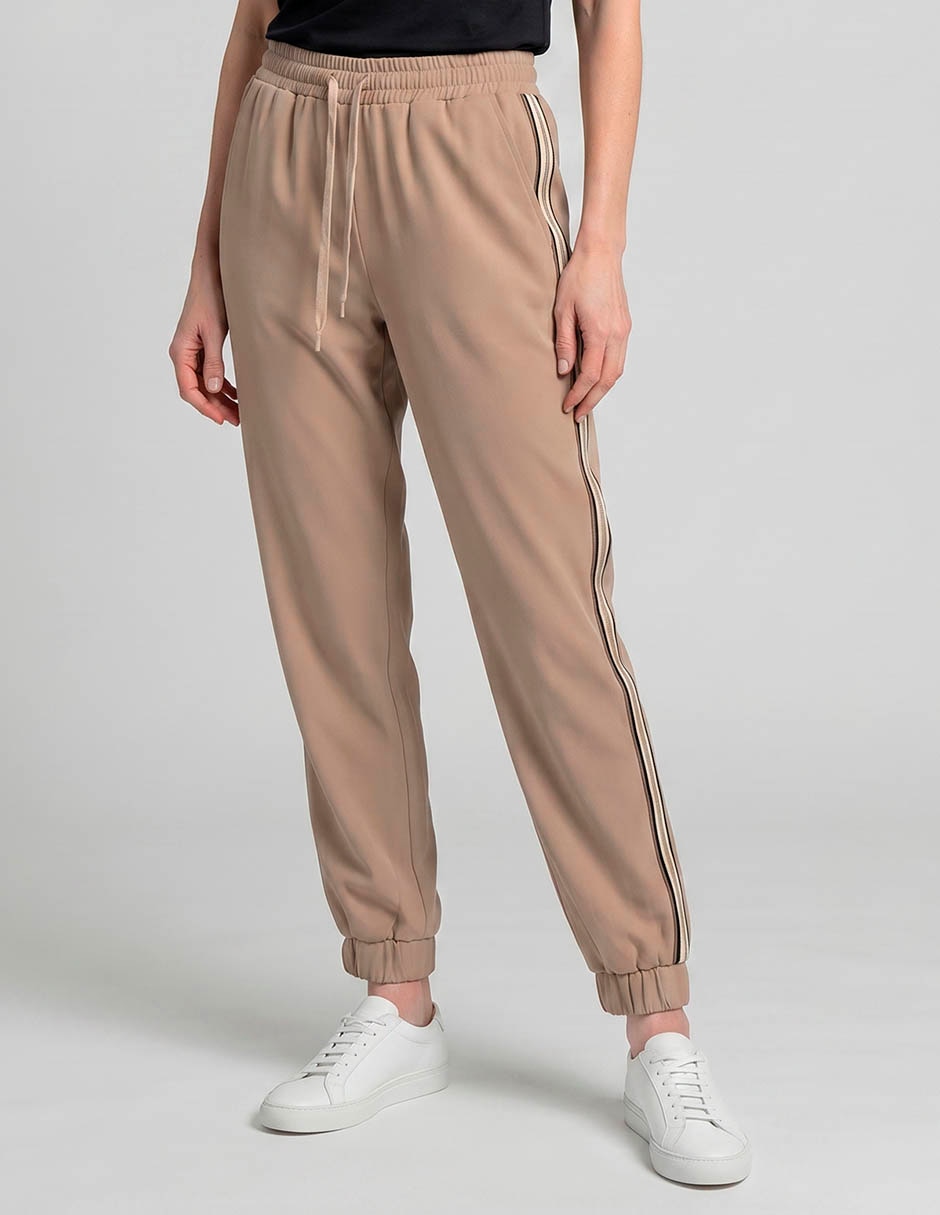 Pants regular con jareta para mujer Pants regular con jareta para mujer