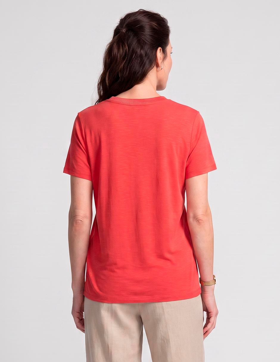 Blusa manga corta para mujer 2