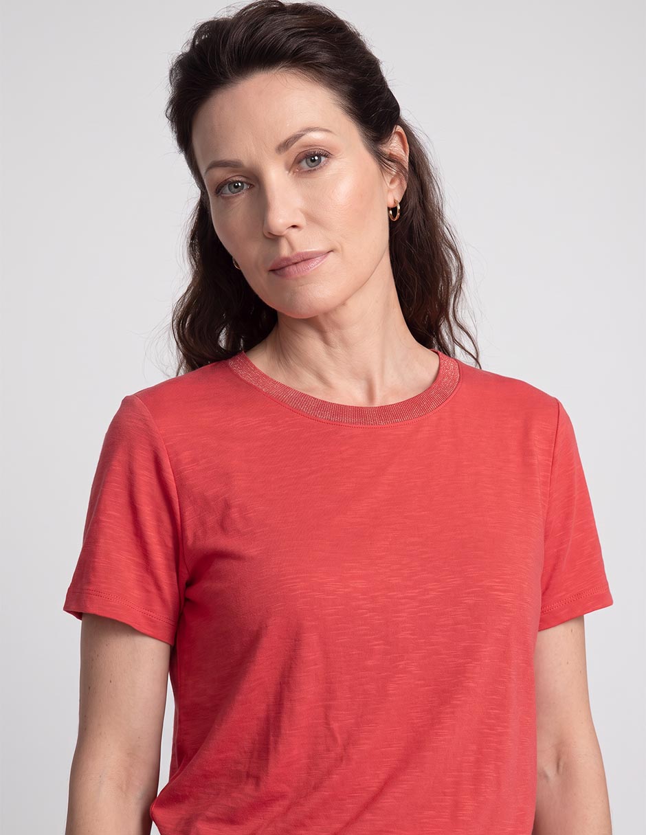 Blusa manga corta para mujer 3