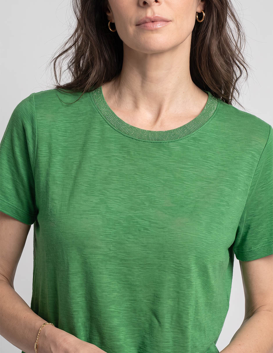 Blusa lieb manga corta para mujer