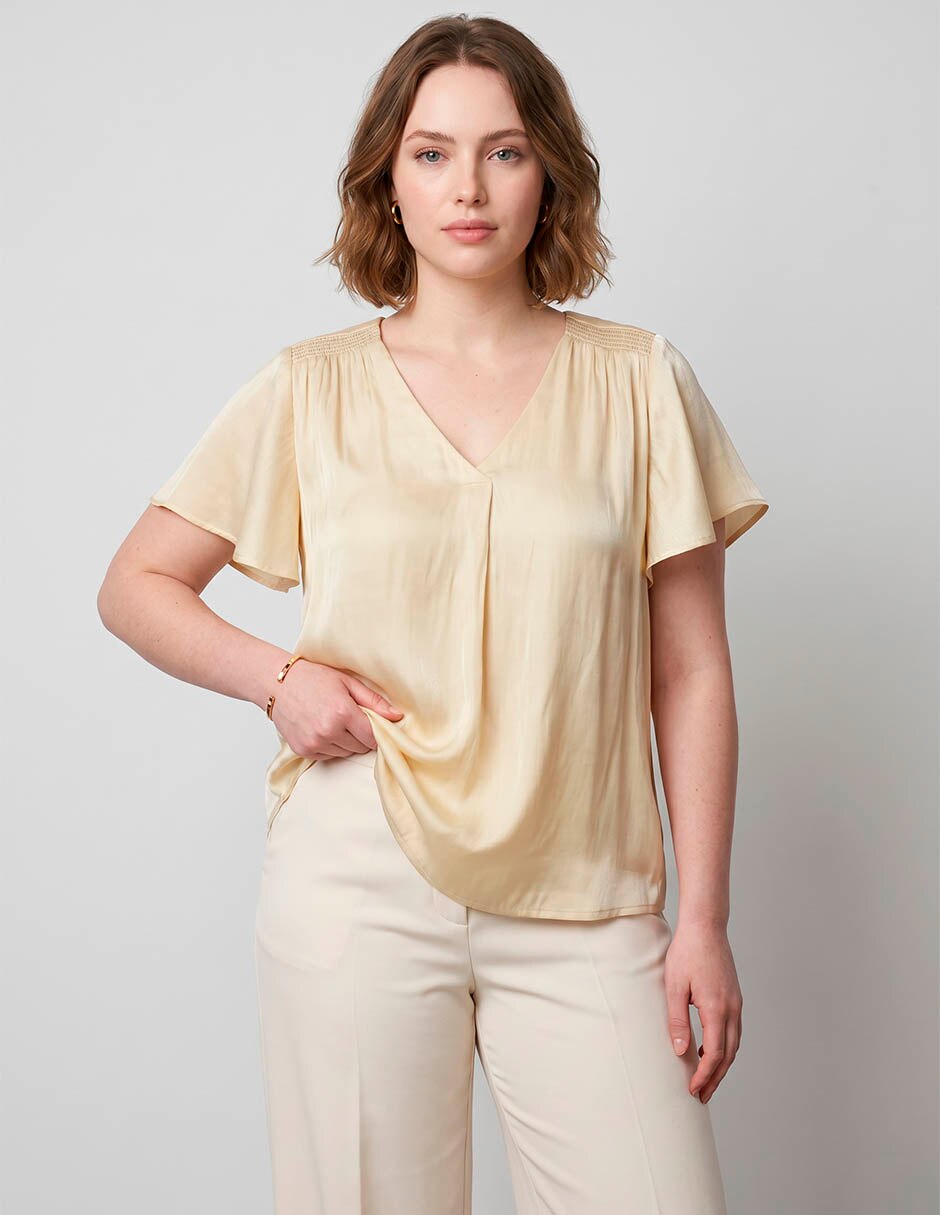 BLUSA LIEB LB2606-237 GLOBO C/V POLIÉST