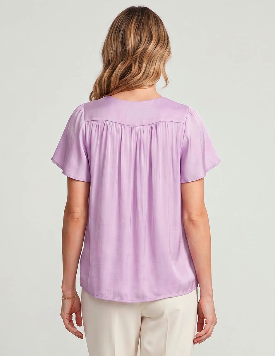 BLUSA LB2606-237 GLOBO C/V POLIÉST 2