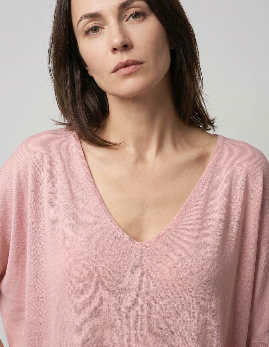 Blusa manga corta para mujer 3