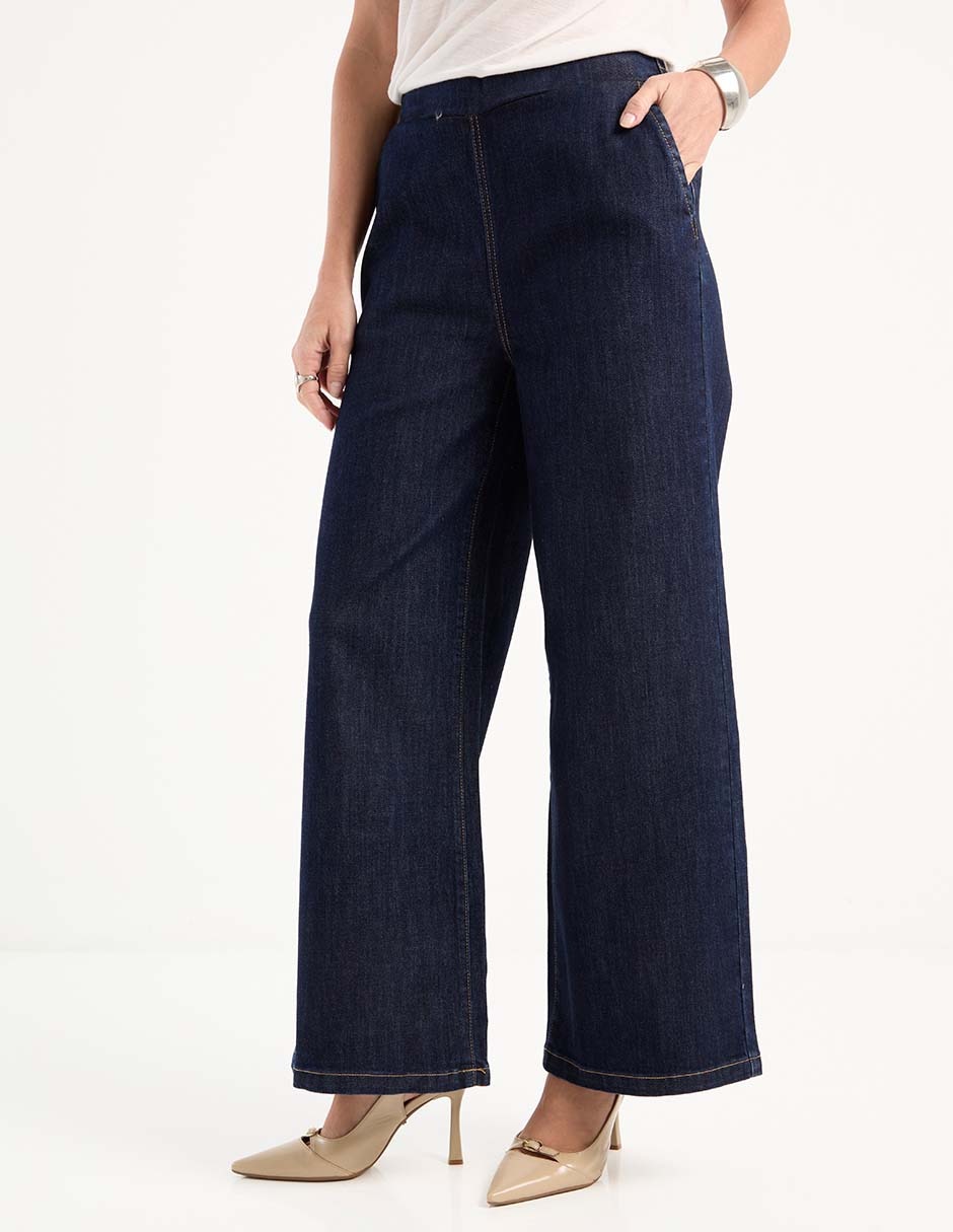 Jeans relaxed amplio para mujer