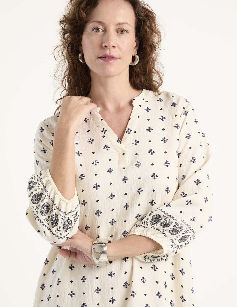 Vestido midi casual para mujer