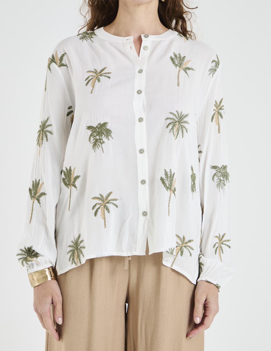 Blusa manga larga para mujer 9