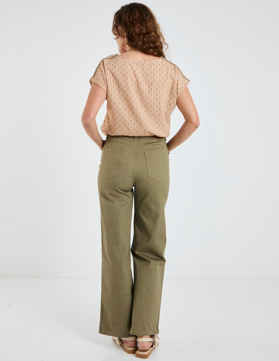 Jeans straight para mujer 2