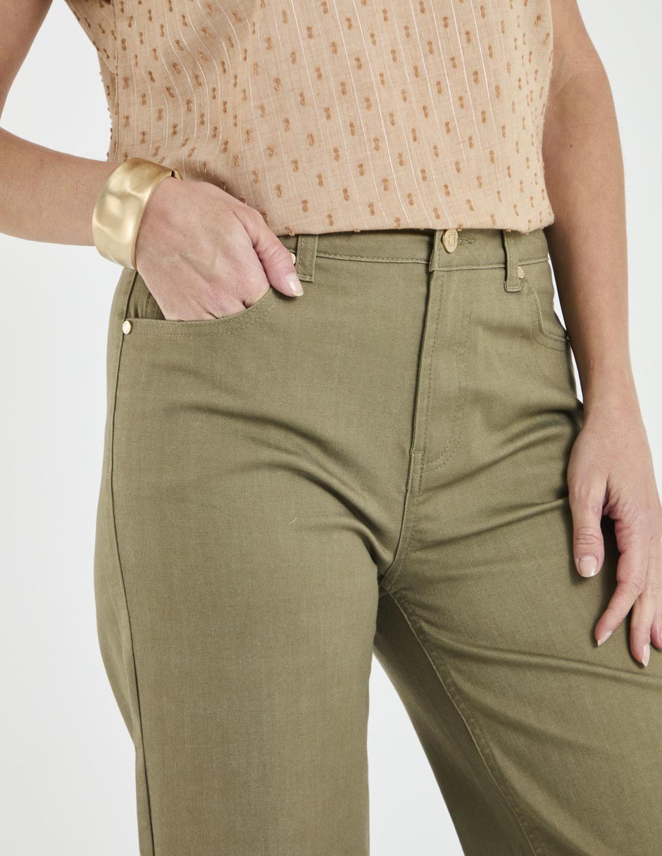 Jeans straight para mujer 4