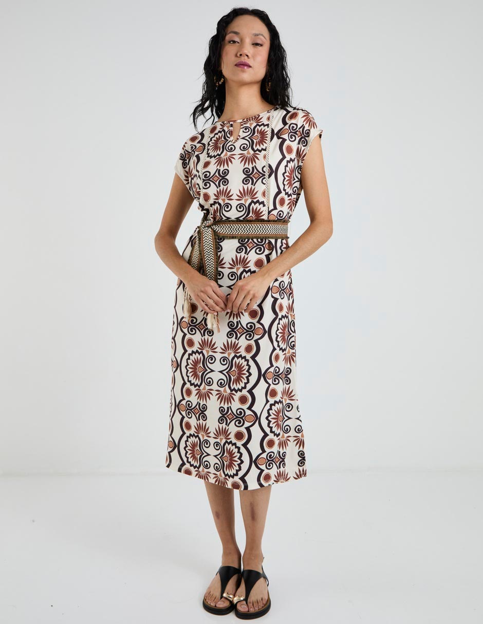 Vestido largo casual para mujer