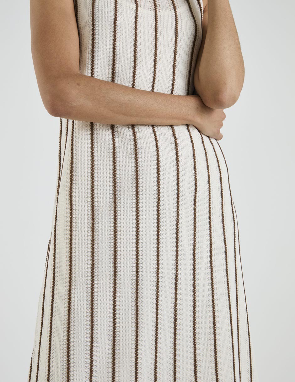 Vestido midi casual para mujer