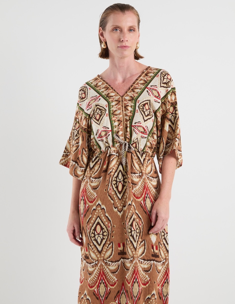 Vestido midi casual para mujer