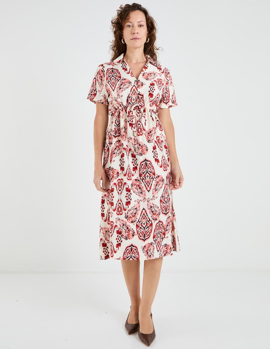 Vestido midi casual para mujer