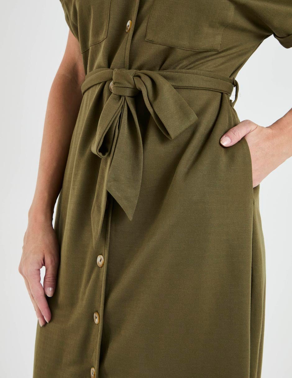 Vestido midi casual para mujer 2