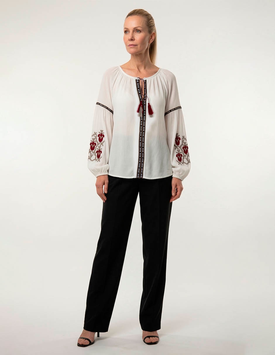 Blusa manga larga para mujer 1