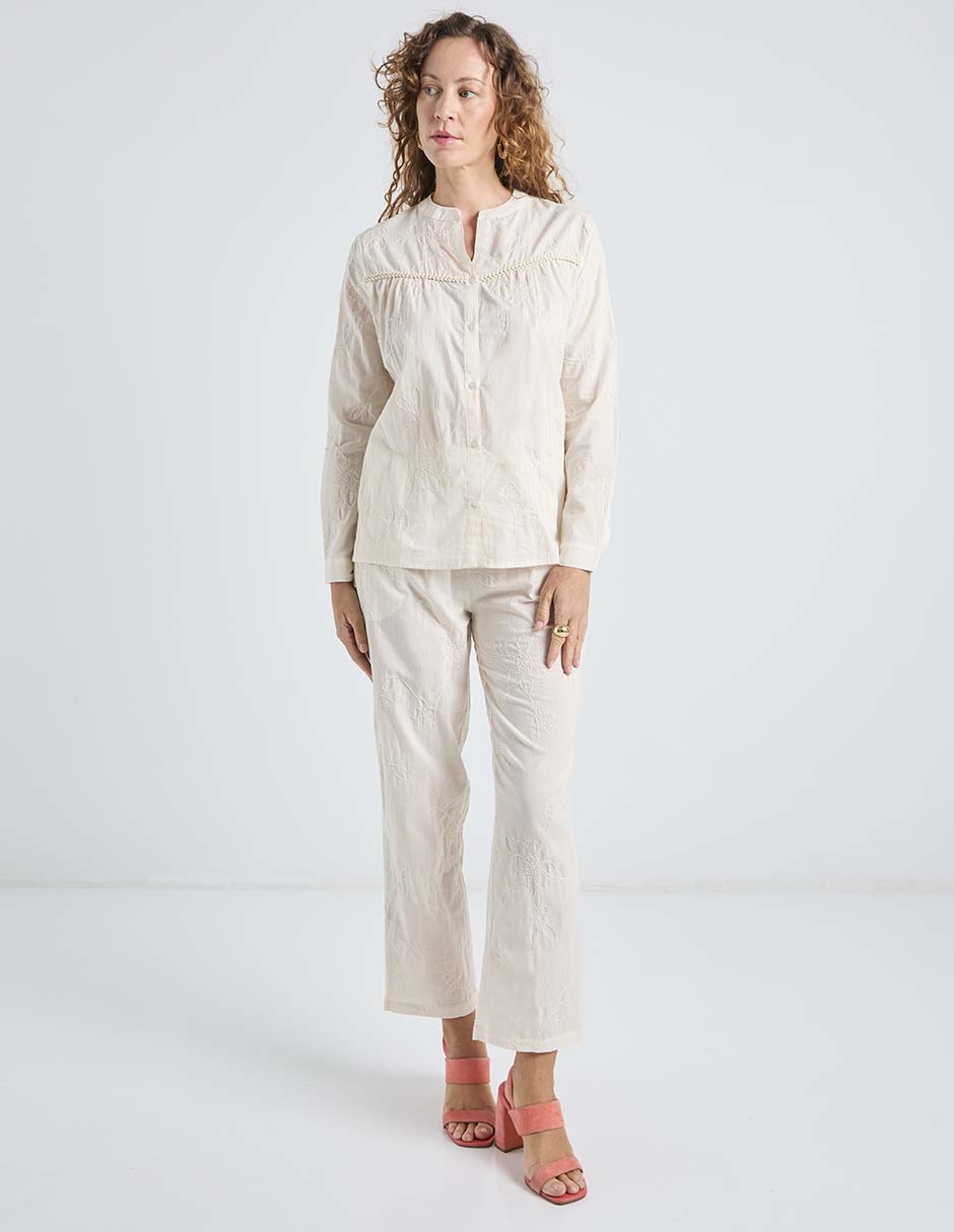 Pantalón relaxed straight para mujer 2
