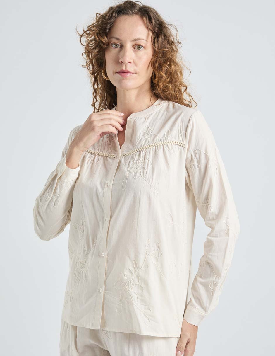 Blusa manga larga para mujer 2