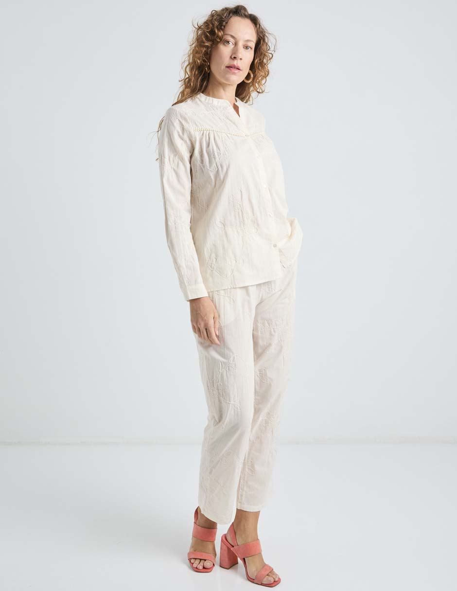 Blusa manga larga para mujer 3