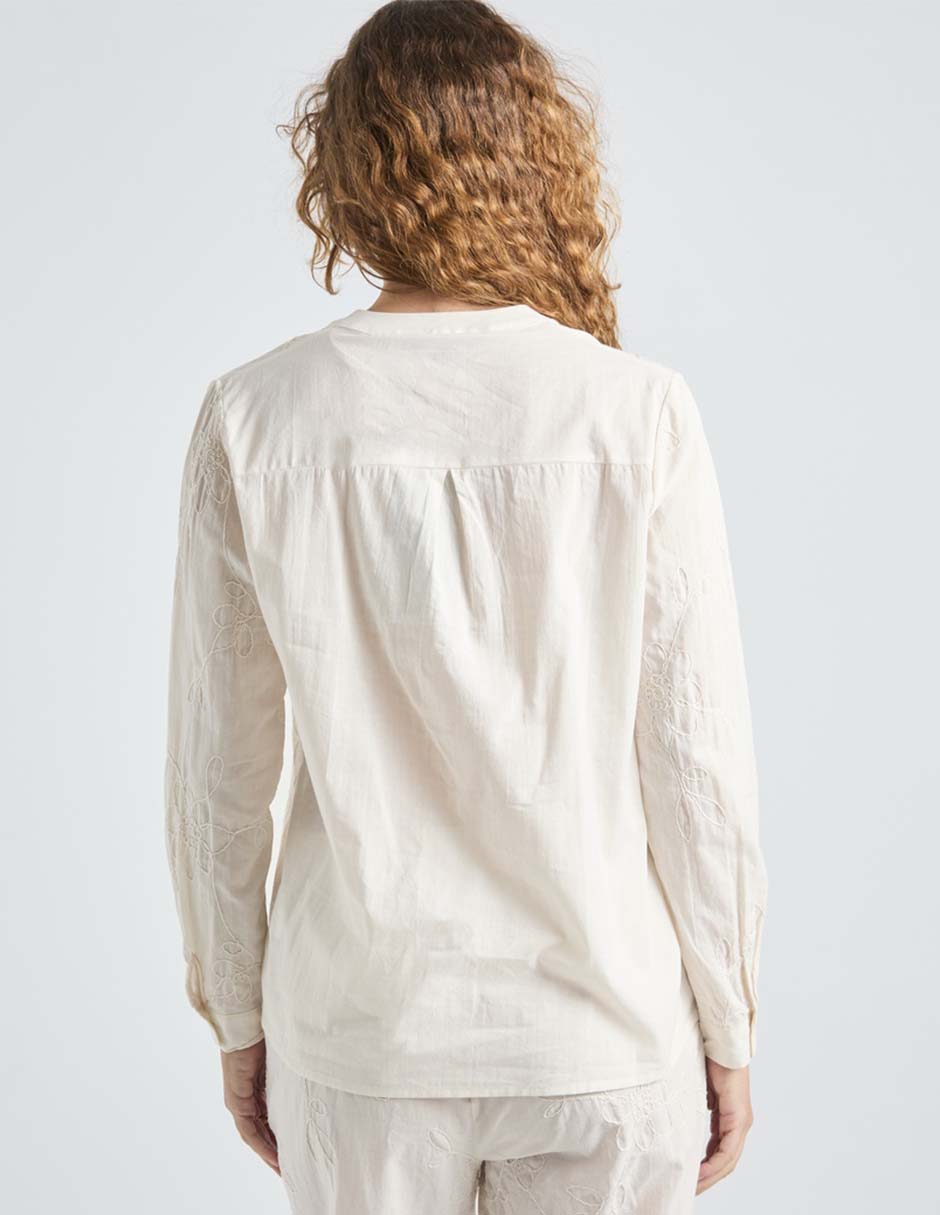 Blusa manga larga para mujer 6