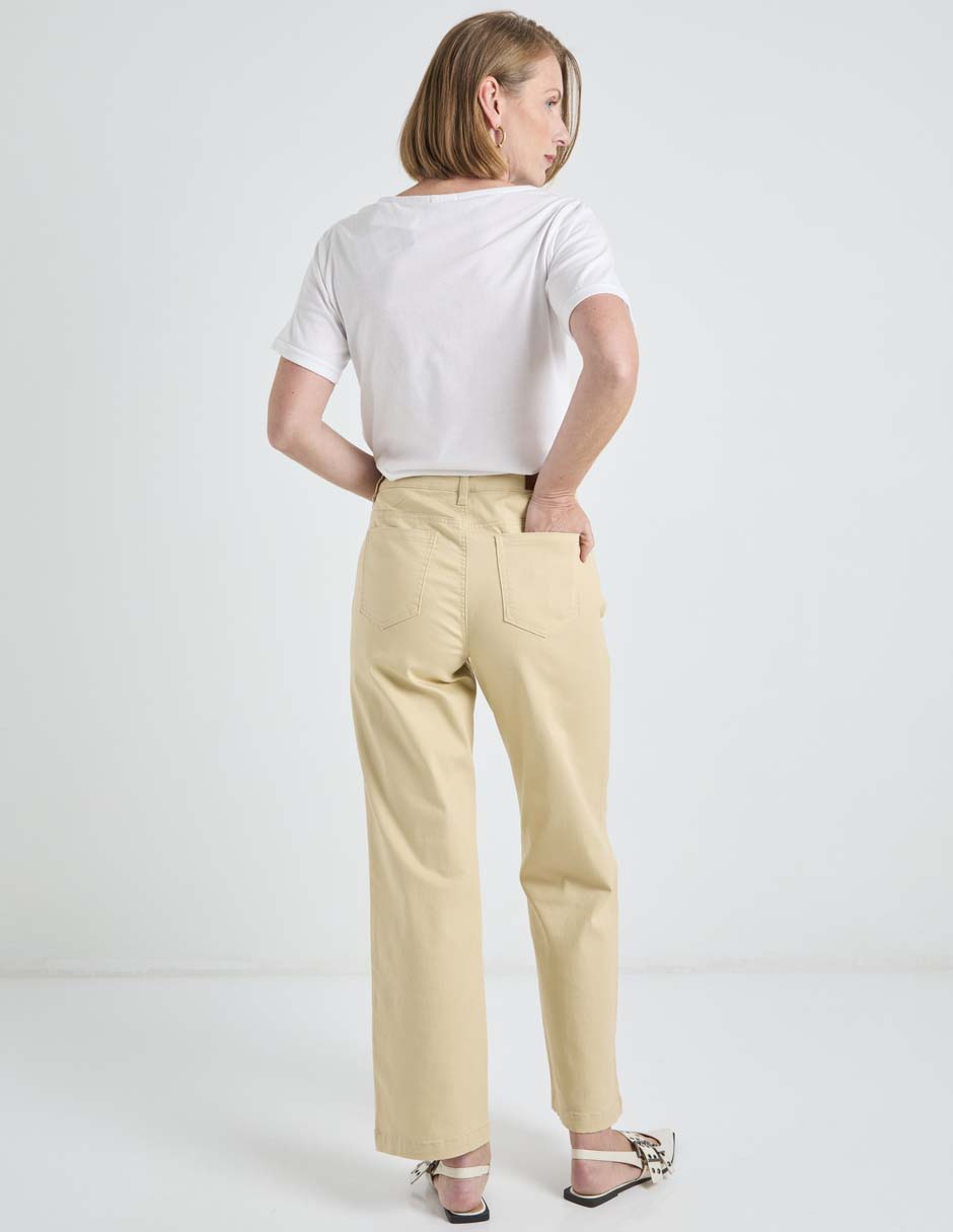 Jeans relaxed straight para mujer 6