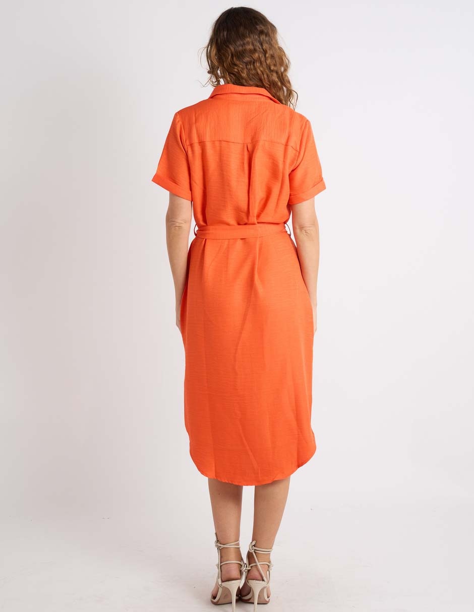 Vestido midi casual para mujer Vestido midi casual para mujer