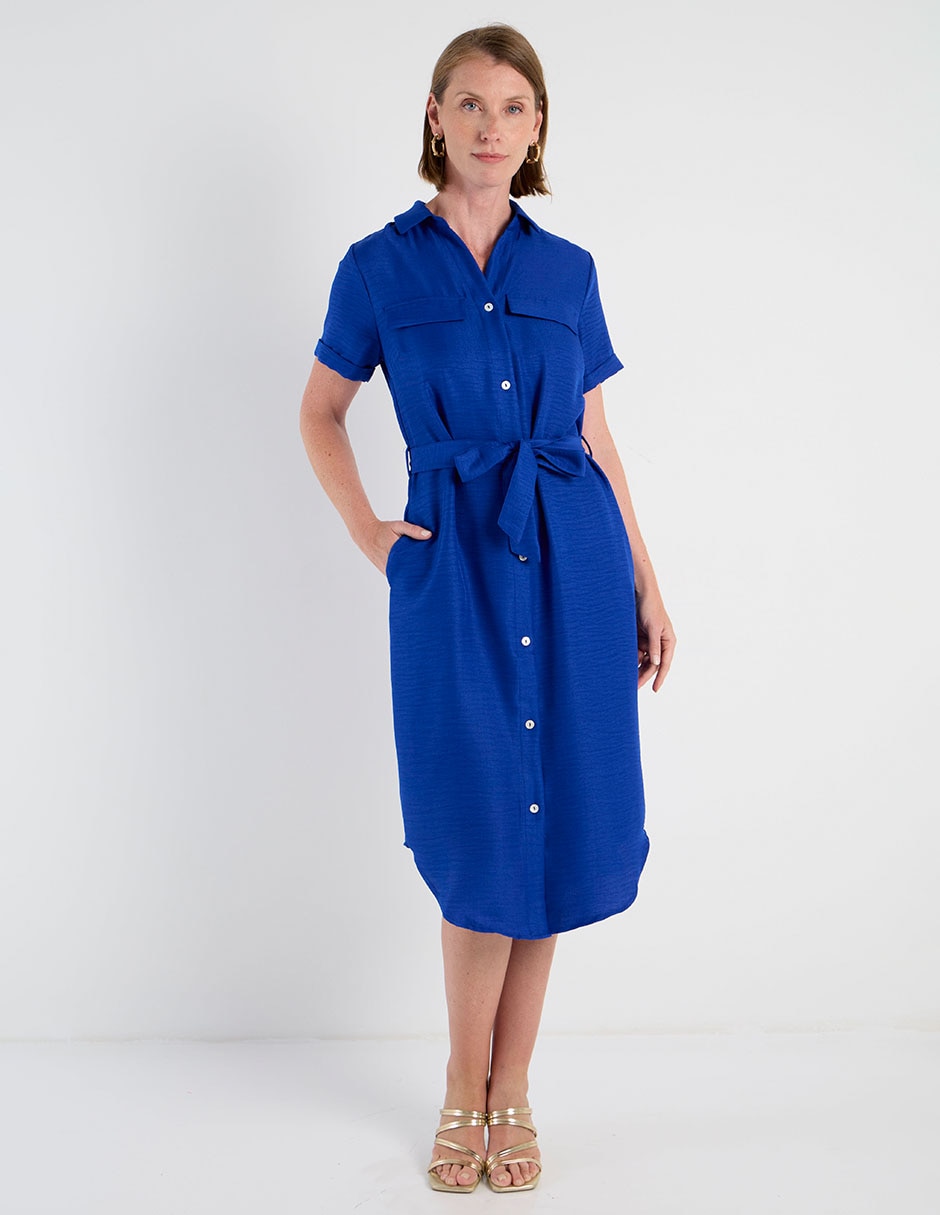 Vestido midi casual para mujer Vestido midi casual para mujer