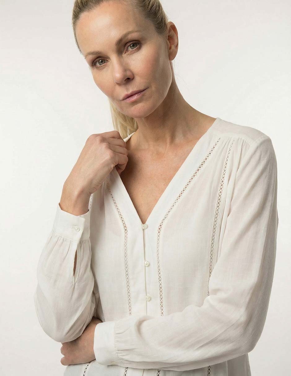 Blusa Lieb manga larga para mujer