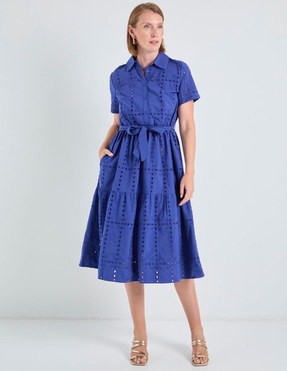 VESTIDO LB2604-176 LARGO CAMISERO VESTIDO LB2604-176 LARGO CAMISERO