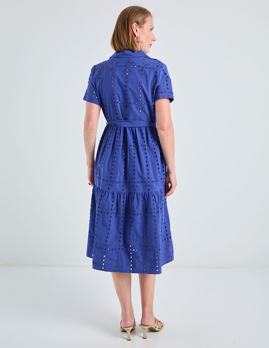 VESTIDO LB2604-176 LARGO CAMISERO 6