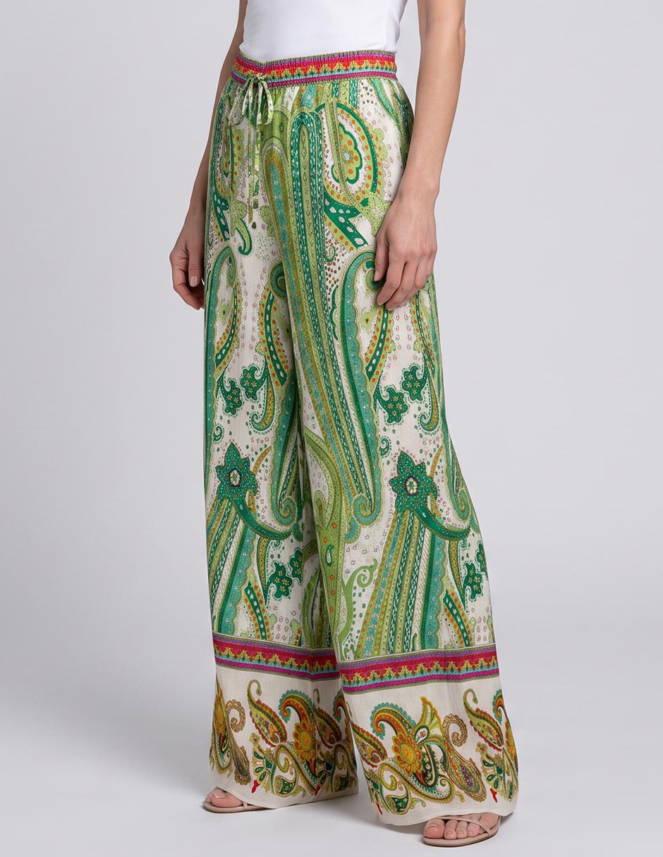 Pantalón relaxed straight para mujer