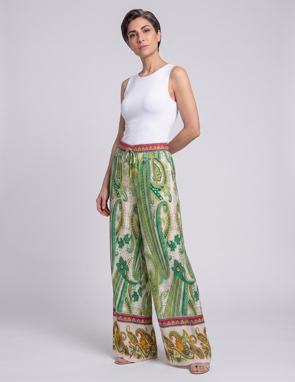 Pantalón relaxed straight para mujer 2