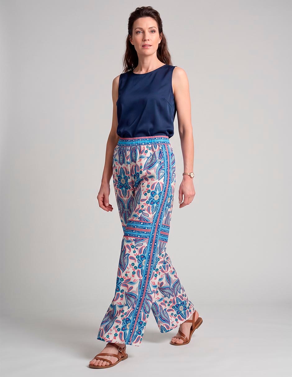 Pantalón relaxed amplio para mujer 3