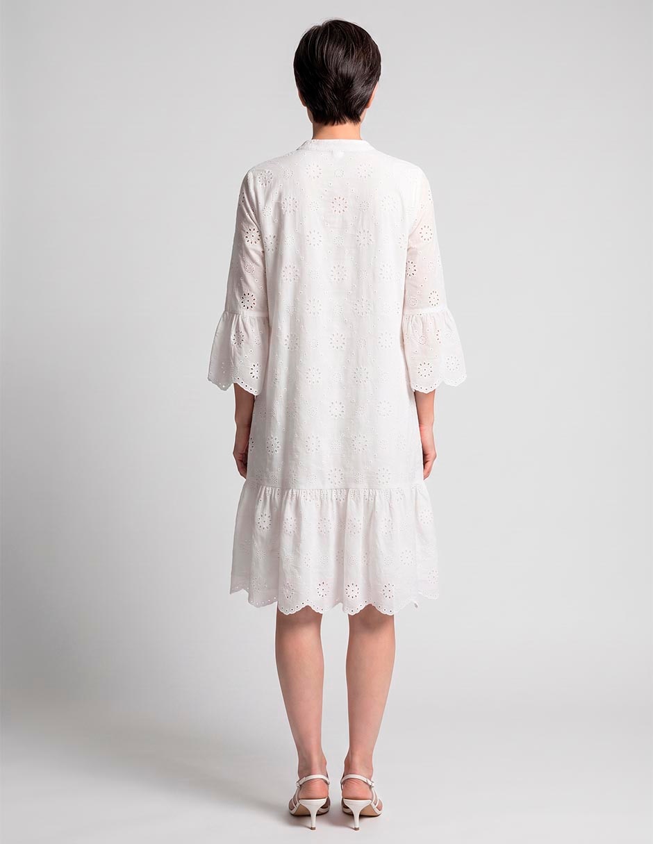 Vestido a la rodilla casual para mujer