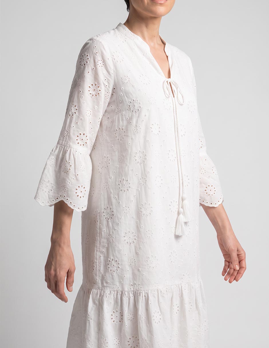 Vestido a la rodilla casual para mujer