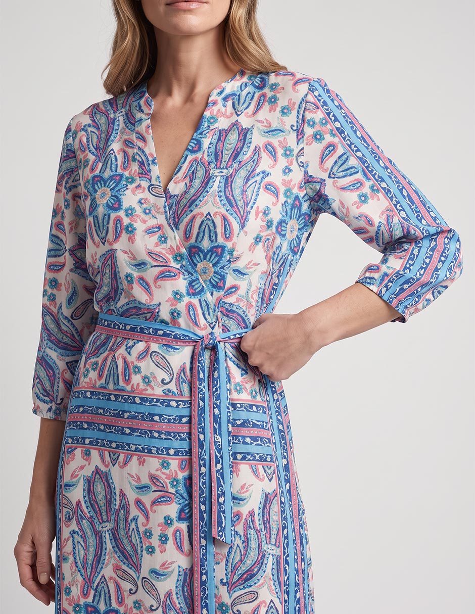 Vestido midi casual para mujer