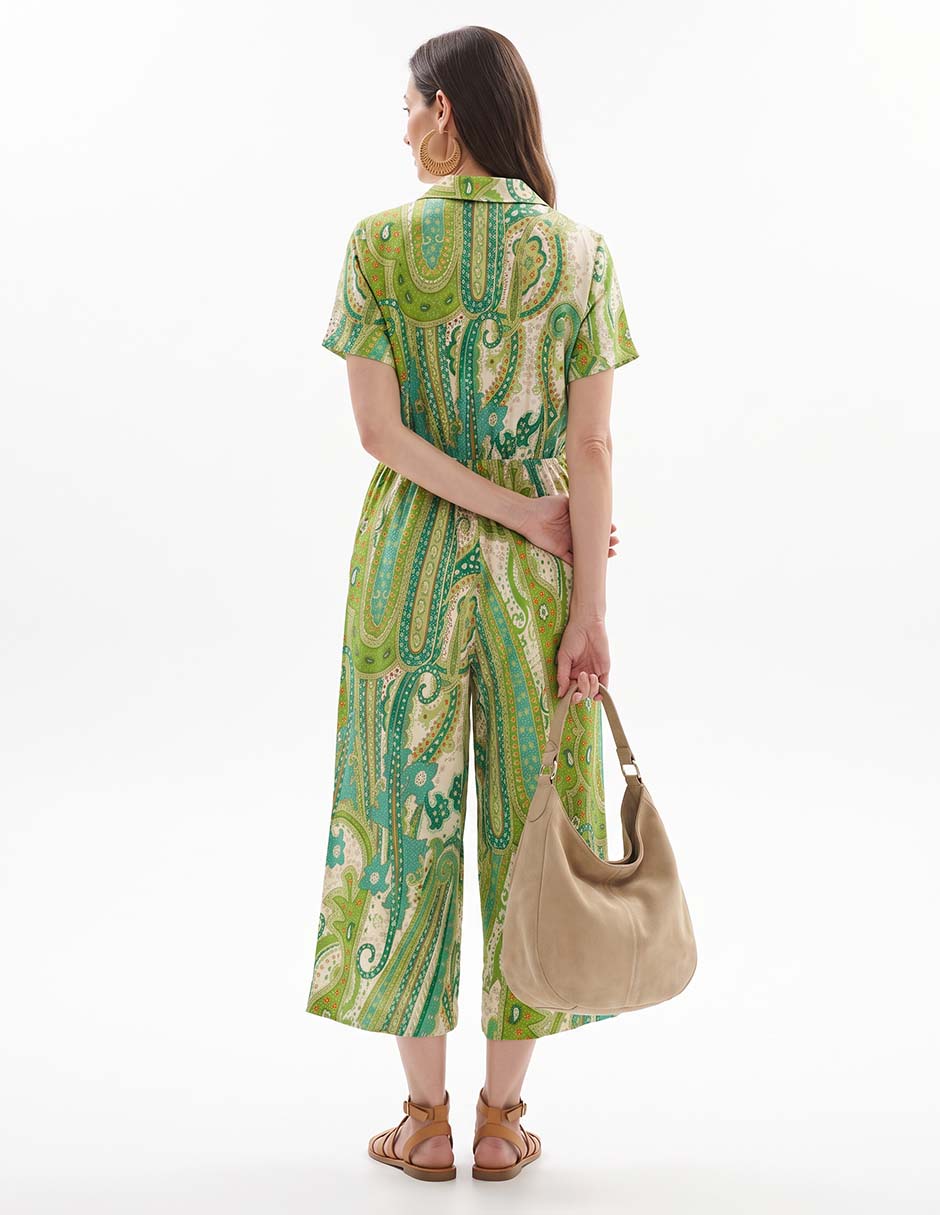 Jumpsuit estampado paisley para mujer 6