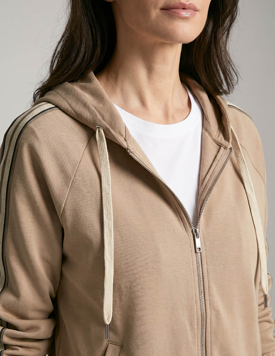 Sudadera con capucha y bolsa lieb para mujer