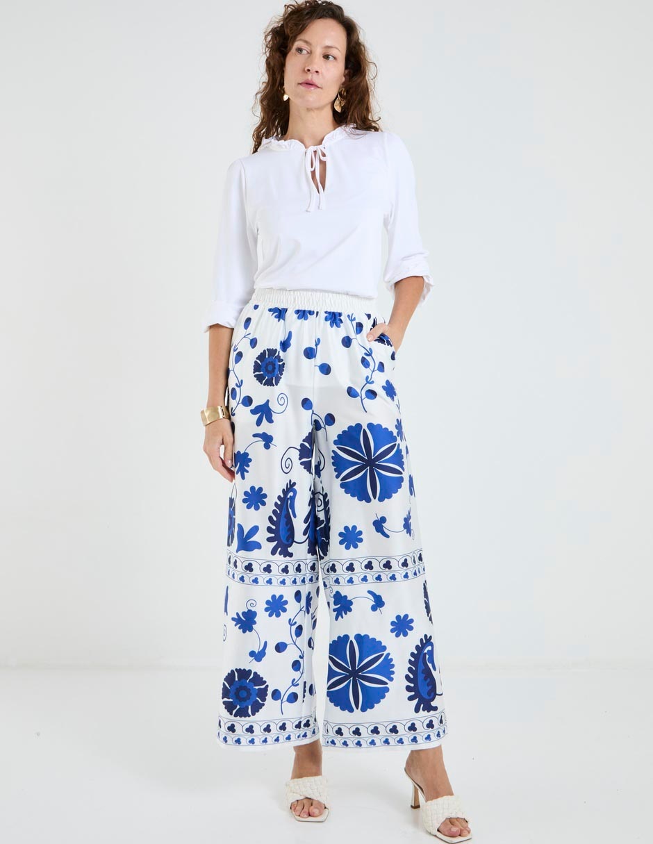 Pantalón amplio para mujer 3