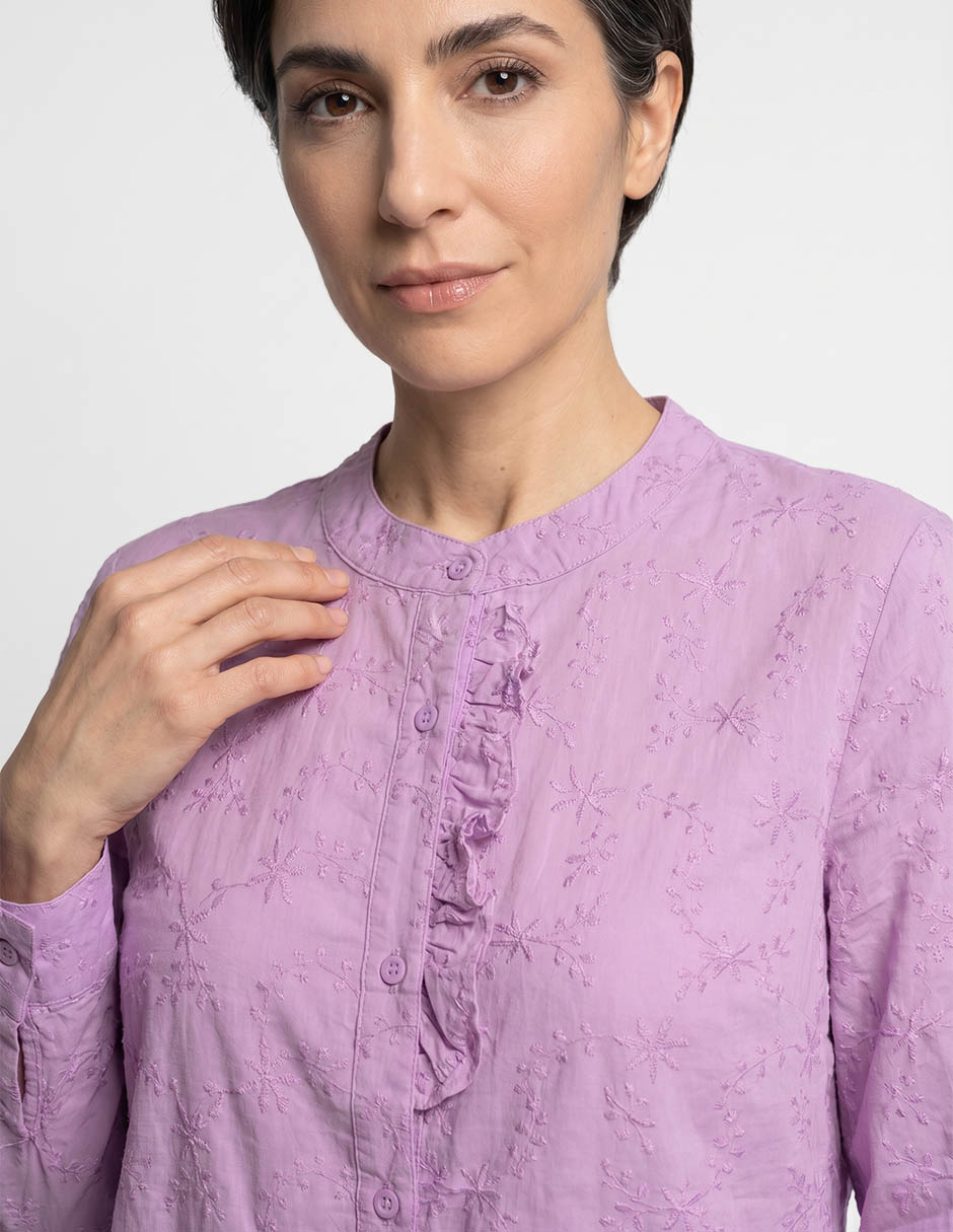 Blusa manga larga para mujer 3