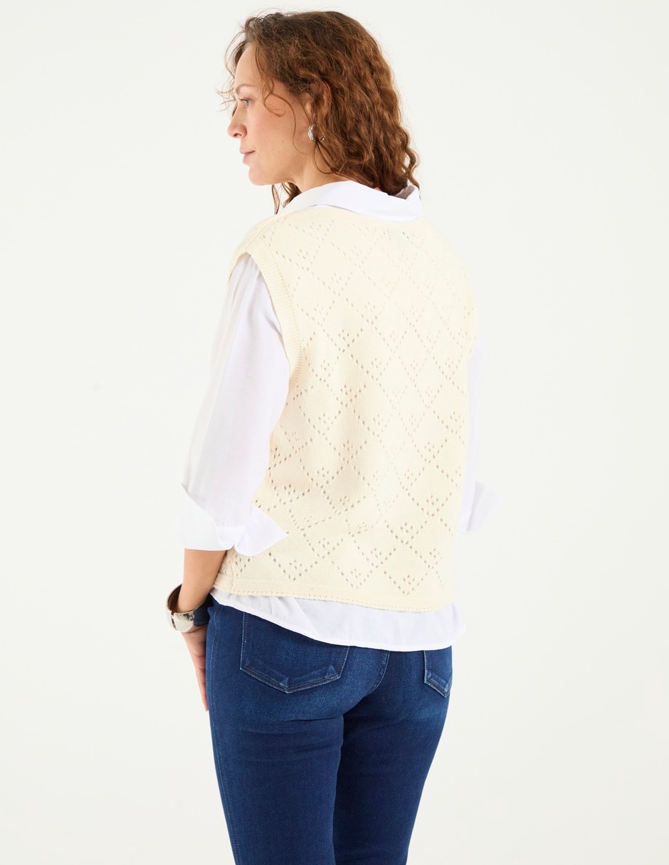 Chaleco de algodón para mujer 4