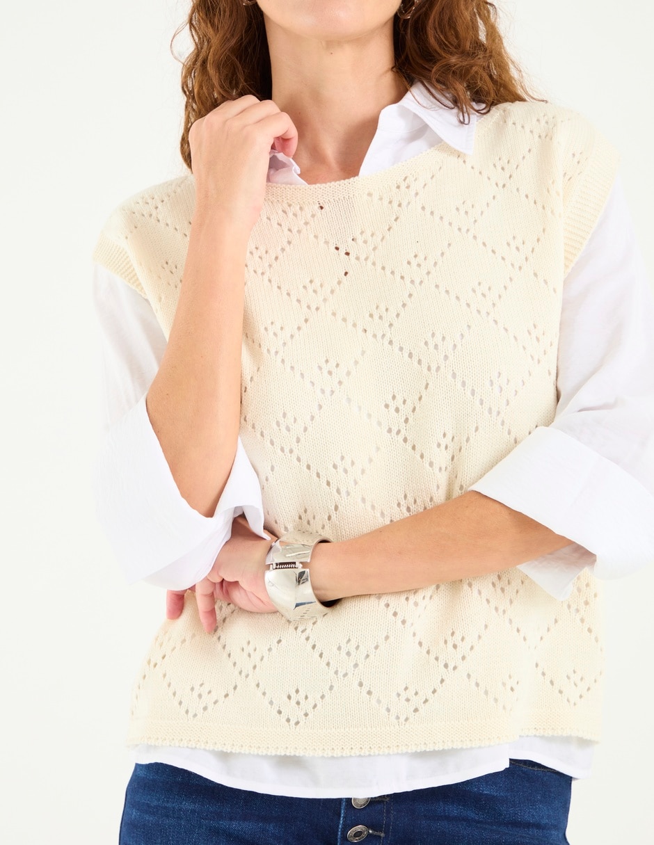 Chaleco de algodón para mujer 3